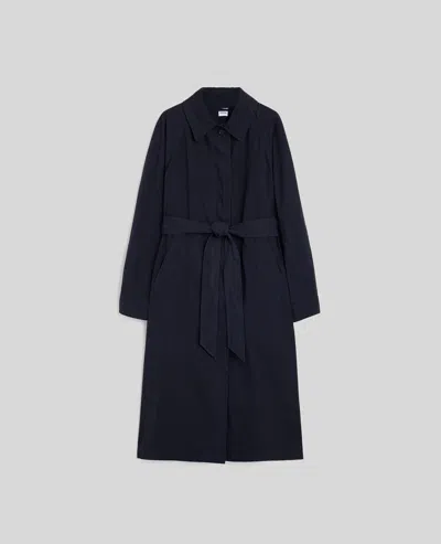 Aspesi Soprabito In Tela Di Cotone - Navy