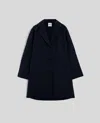 Aspesi Soprabito Kaiah In Tela Di Misto Cotone - Blu Navy In Blu Navy