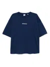 Aspesi Crew Neck Regular Fit Short Sleeves T-shirt In Blue