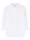 Aspesi Spread-collar Cotton Shirt In White
