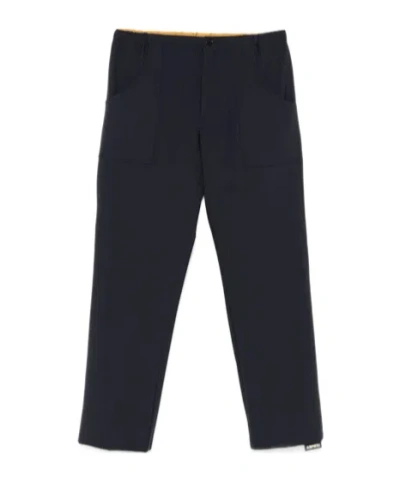 Aspesi Straight-leg Casual Pants In Black
