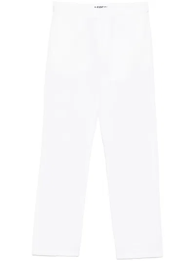 Aspesi Chino Mit Geradem Bein In Weiss
