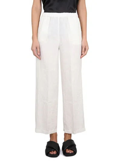 Aspesi Straight-leg Palazzo Trousers In Multi