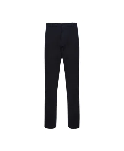 Aspesi Straight-leg Trousers In Black