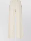 Aspesi Straight Leg Trousers Elastic Waistband