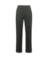 Aspesi Cotton-linen Trousers With Back Welt Pocket