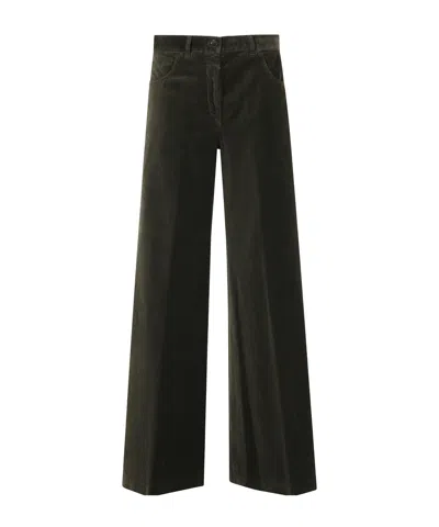 Aspesi Straight-leg Casual Trousers In Black