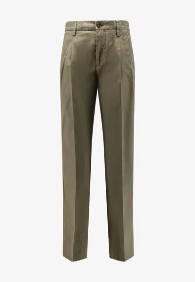 Aspesi Straight-leg Chino Pants In Multi