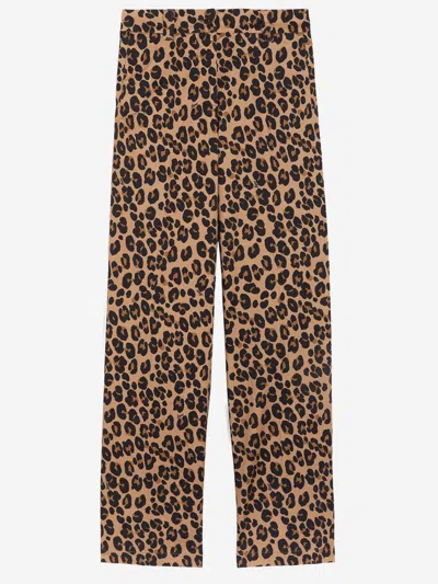 Aspesi Stretch Cotton Pants With Leopard Print
