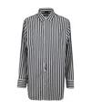 Aspesi Stripe Shirt In Black