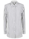 Aspesi Stripe Shirt In Grey