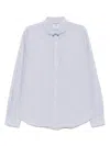 Aspesi Striped Shirt In Blue
