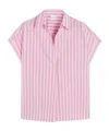 Aspesi Striped Shirt In Pink