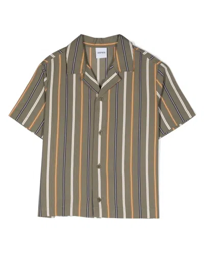 ASPESI STRIPED SHORT-SLEEVE SHIRT