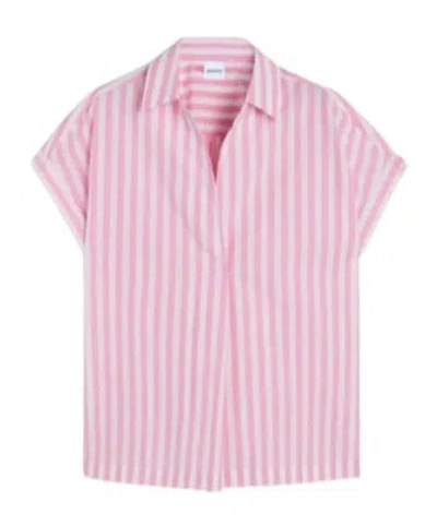 ASPESI STRIPED SHORT-SLEEVED SHIRT