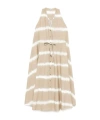 Aspesi Midi Lines Dress In Multi