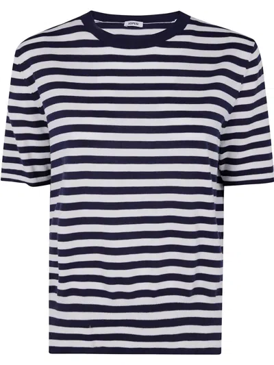 ASPESI STRIPED T-SHIRT