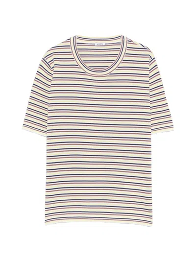 Aspesi Striped T-shirt In Neutral