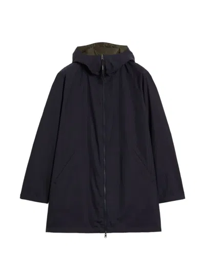 Aspesi Reversible Cotton Twill Jacket In Multi