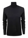 Aspesi Turtleneck Sweater In Black