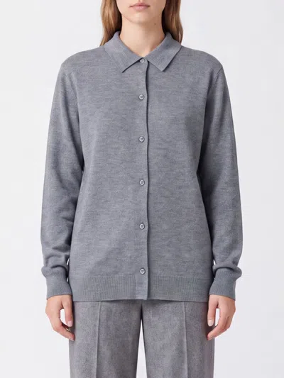 Aspesi Sweater Woman Color Grey In Gray