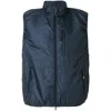 Aspesi Zip-fastening Gilet In Blue