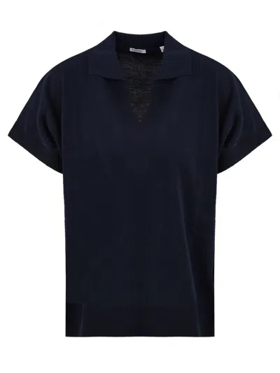 Aspesi Sweaters Blue