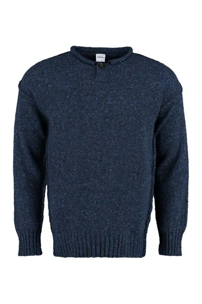 Aspesi Sweaters In Blue