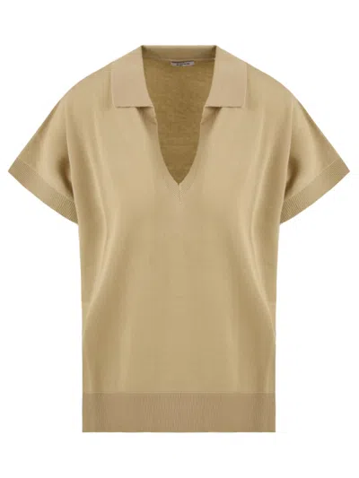 Aspesi Sweaters Sand In Brown