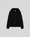 Aspesi Sweatshirt Aus Baumwolle Mit Kapuze In Black