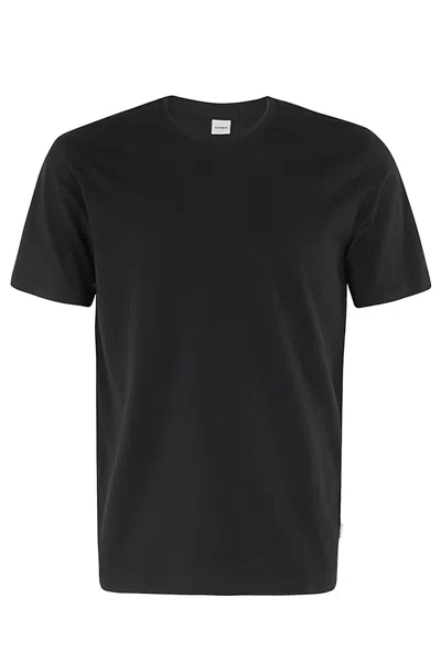 ASPESI T-SHIRT 3107 T-SHIRT IN BLACK COTTON