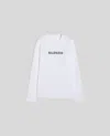 Aspesi T-shirt A Maniche Lunghe Silenzio - Bianco In White