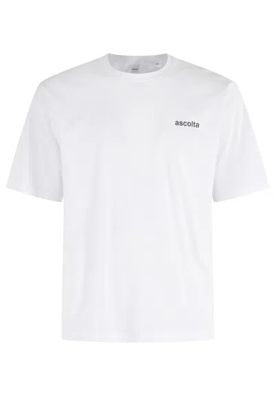Aspesi T-shirt Ascolta In White