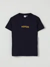 Aspesi T-shirt  Kids Color Blue In Black