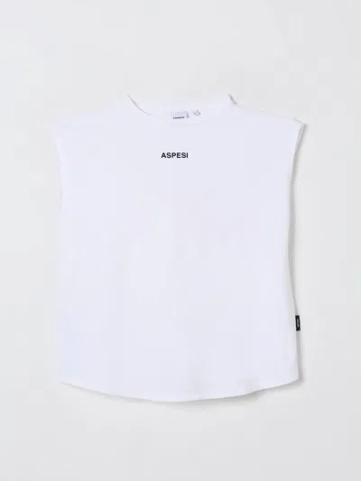 ASPESI T-SHIRT ASPESI KIDS COLOR WHITE 1,G68035243