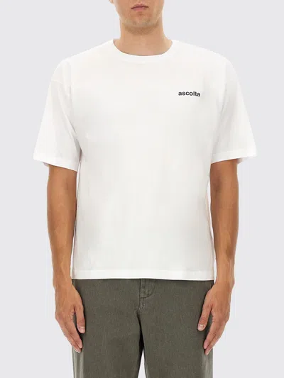 Aspesi Short Sleeve Lightweight Crew Neck T-shirt In Gray