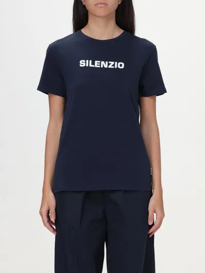 Aspesi T-shirt  Woman Color Blue In Blue