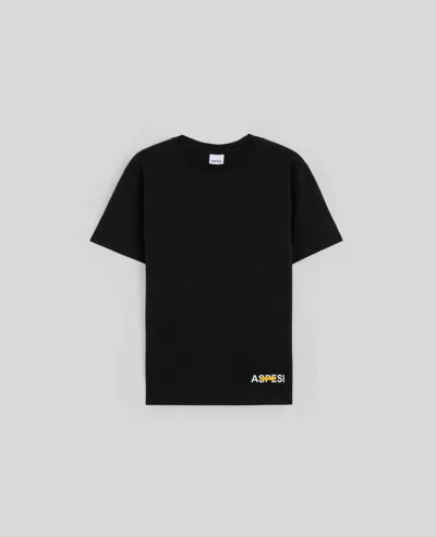 Aspesi T-shirt Aus Baumwolljersey Mit Print