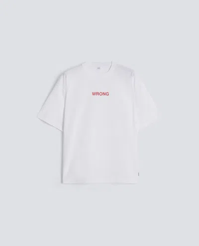 Aspesi T-shirt En Jersey De Coton Avec Un Imprime  In White