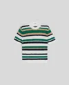 Aspesi T-shirt Girocollo In Cotone Bio-organico - Multicolor
