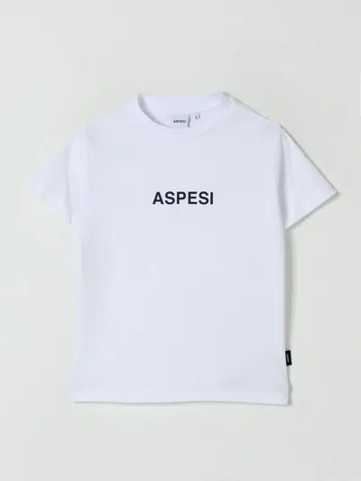 Aspesi Kids' T-shirt In Cotone Con Logo