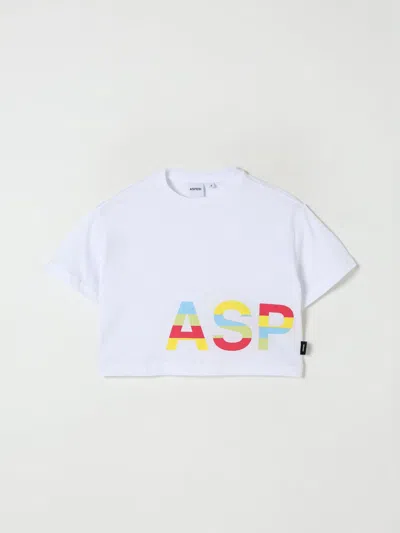 ASPESI T-SHIRT ASPESI KIDS COLOR WHITE,428481001