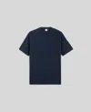 Aspesi T-shirt In Jersey Di Cotone Con Maniche Raglan - Navy In Blue