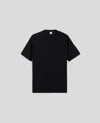 Aspesi T-shirt In Jersey Di Cotone Con Maniche Raglan - Nero In Nero