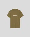 Aspesi T-shirt In Jersey Di Cotone Con Stampa - Militare In Militare