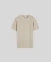 Aspesi Fine-knit T-shirt In Naturale