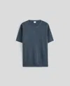 ASPESI T-SHIRT IN MAGLIA DI COTONE - NAVY