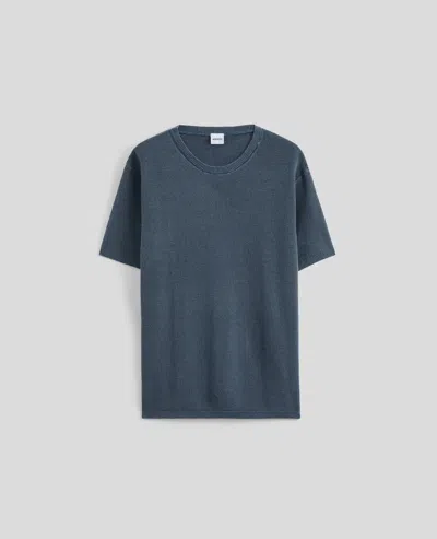 Aspesi T-shirt In Maglia Di Cotone - Navy