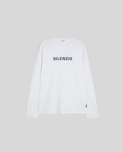 Aspesi T-shirt Silenzio M/l - Bianco