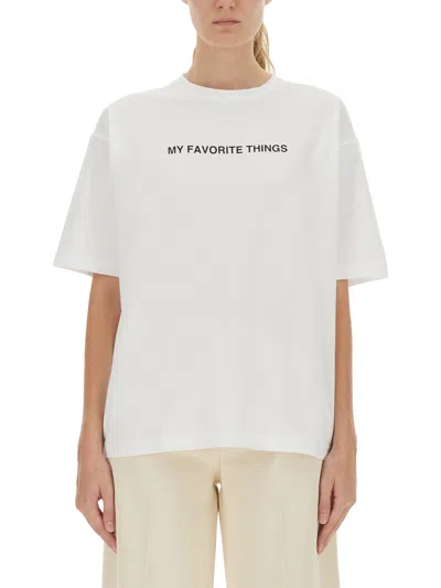 ASPESI T-SHIRT WITH PRINT